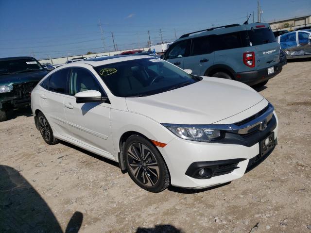 19XFC1F74HE029497 - 2017 HONDA CIVIC EXL WHITE photo 4