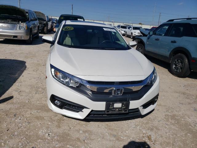 19XFC1F74HE029497 - 2017 HONDA CIVIC EXL WHITE photo 5