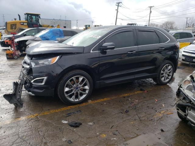 2FMPK4K88FBB25592 - 2015 FORD EDGE TITANIUM BLACK photo 1