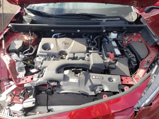 2T3R1RFV9PW364516 - 2023 TOYOTA RAV4 XLE RED photo 12