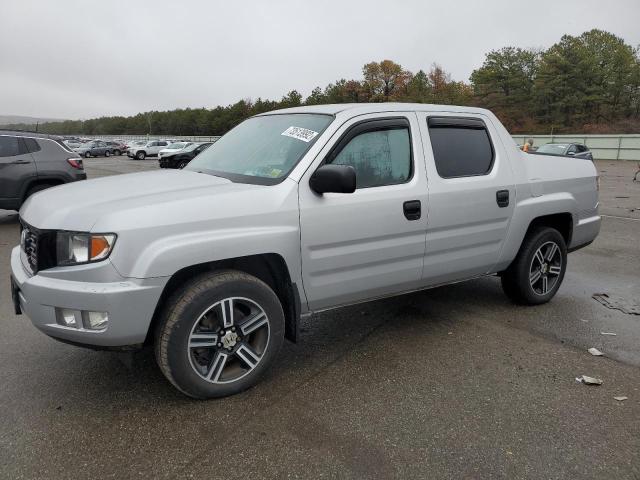 5FPYK1F73DB007854 - 2013 HONDA RIDGELINE SPORT SILVER photo 1