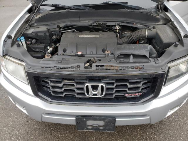 5FPYK1F73DB007854 - 2013 HONDA RIDGELINE SPORT SILVER photo 11