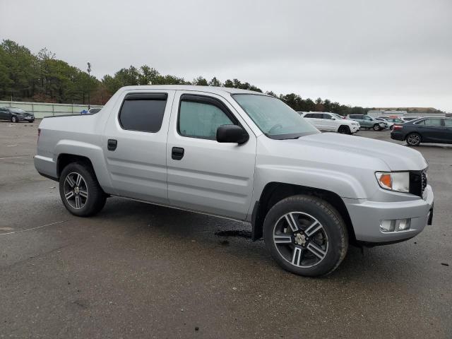 5FPYK1F73DB007854 - 2013 HONDA RIDGELINE SPORT SILVER photo 4