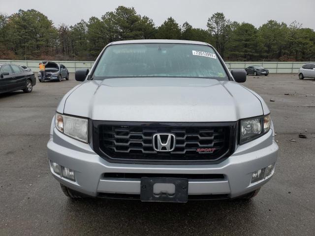 5FPYK1F73DB007854 - 2013 HONDA RIDGELINE SPORT SILVER photo 5