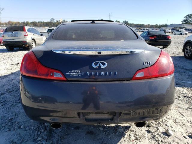 JNKCV64E88M110594 - 2008 INFINITI G37 BASE BLACK photo 6