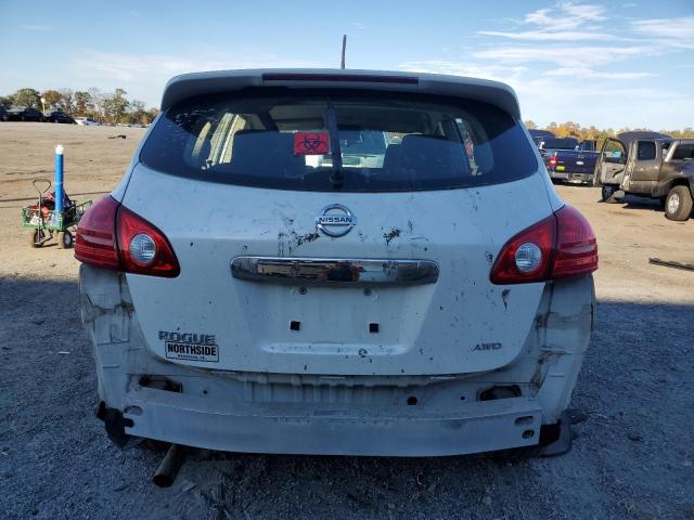 JN8AS5MV4BW290510 - 2011 NISSAN ROGUE S WHITE photo 6