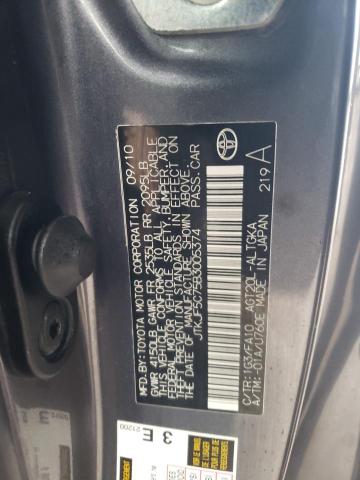 JTKJF5C75B3005374 - 2011 TOYOTA SCION TC 石墨色 照片 12