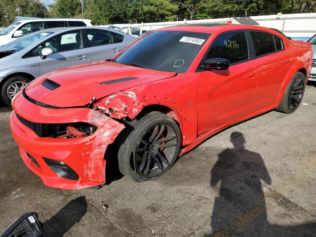 2C3CDXL9XPH503095 - 2023 DODGE CHARGER SRT HELLCAT RED photo 1