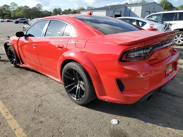 2C3CDXL9XPH503095 - 2023 DODGE CHARGER SRT HELLCAT RED photo 2