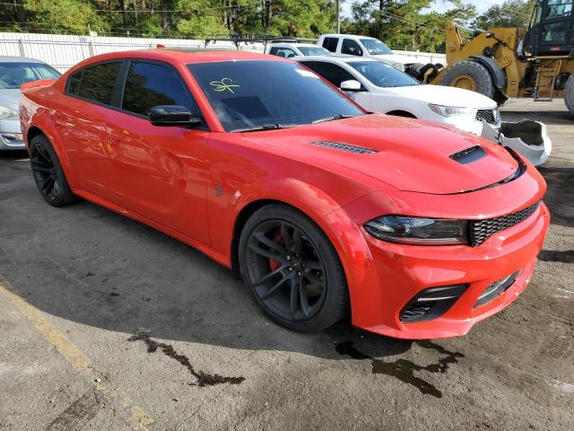 2C3CDXL9XPH503095 - 2023 DODGE CHARGER SRT HELLCAT RED photo 4