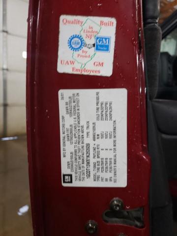 1GCDT13WX1K263939 - 2001 CHEVROLET S TRUCK S10 RED photo 12