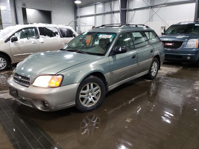 4S3BH675437612171 - 2003 SUBARU LEGACY OUTBACK AWP 青色 照片 1