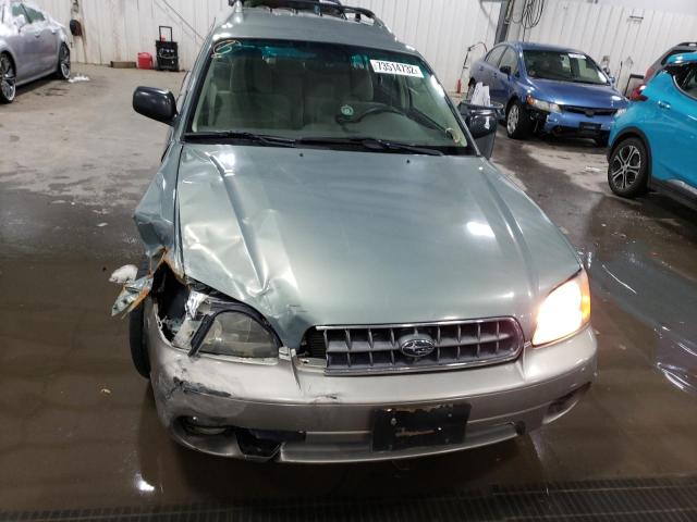 4S3BH675437612171 - 2003 SUBARU LEGACY OUTBACK AWP 青色 照片 5