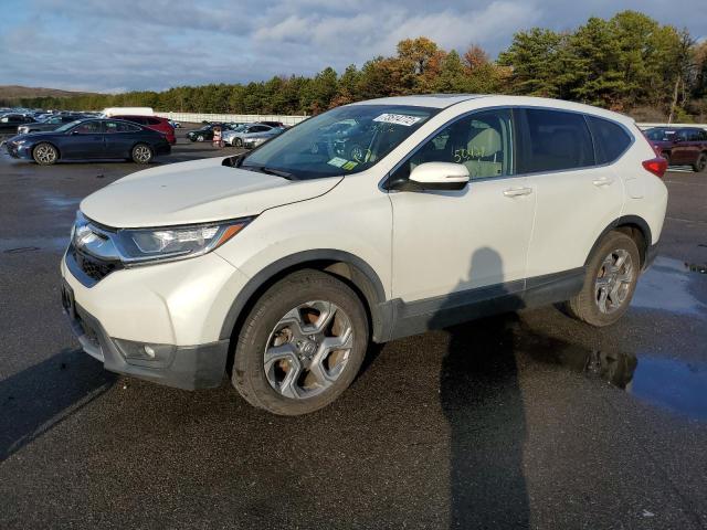 2HKRW2H86JH641847 - 2018 HONDA CR-V EXL WHITE photo 1