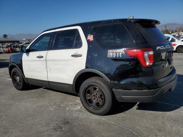 1FM5K8AR5KGA30306 - 2019 FORD EXPLORER POLICE INTERCEPTOR 双色 照片 2