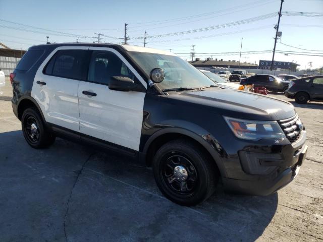 1FM5K8AR5KGA30306 - 2019 FORD EXPLORER POLICE INTERCEPTOR 双色 照片 4