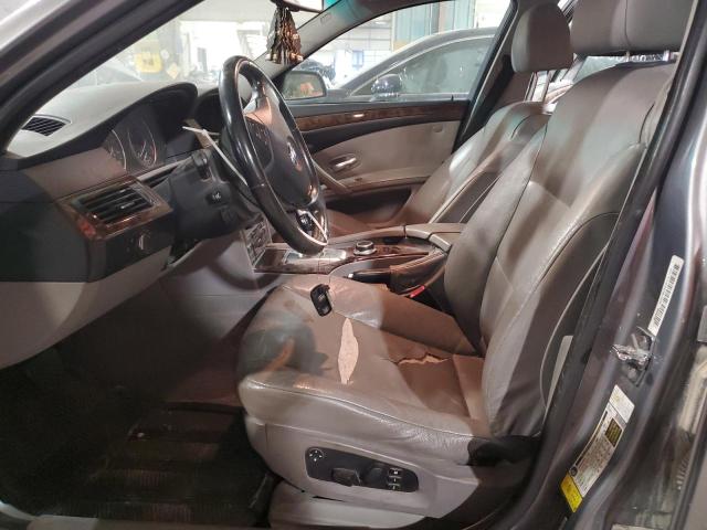 WBANU53558CT05337 - 2008 BMW 528 I GRAY photo 7