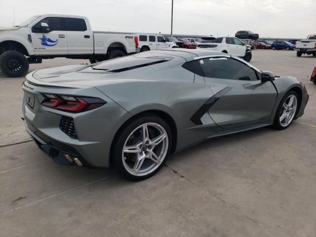 1G1YA2D46N5108148 - 2022 CHEVROLET CORVETTE STINGRAY 1LT SILVER photo 3