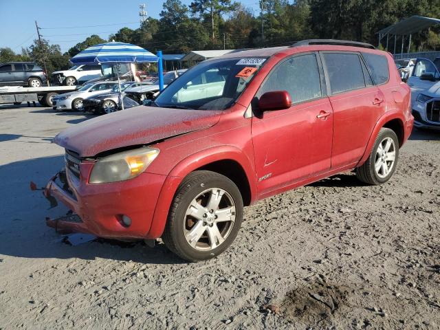 JTMBK32V176027129 - 2007 TOYOTA RAV4 SPORT RED photo 1