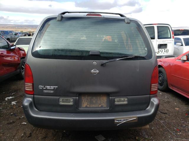 4N2DN1116VD847733 - 1997 NISSAN QUEST XE GRAY photo 6