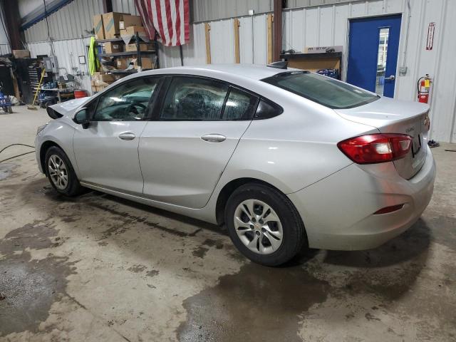 1G1BC5SM9K7150186 - 2019 CHEVROLET CRUZE LS SILVER photo 2