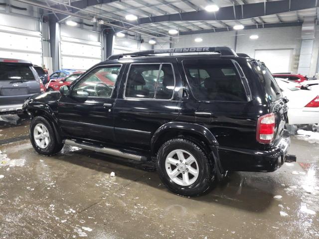 JN8DR09Y44W914243 - 2004 NISSAN PATHFINDER LE BLACK photo 2