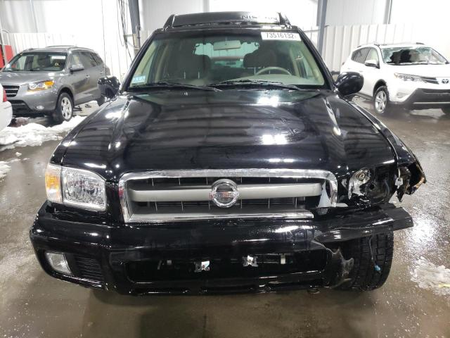 JN8DR09Y44W914243 - 2004 NISSAN PATHFINDER LE BLACK photo 5