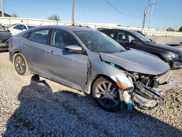 2HGFC1F77KH651721 - 2019 HONDA CIVIC EXL ვერცხლისფერი ფოტო 4