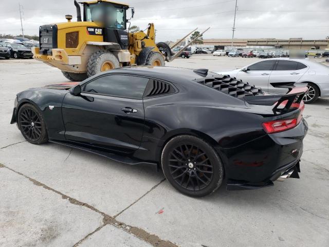 1G1FH1R75J0145246 - 2018 CHEVROLET CAMARO SS BLACK photo 2