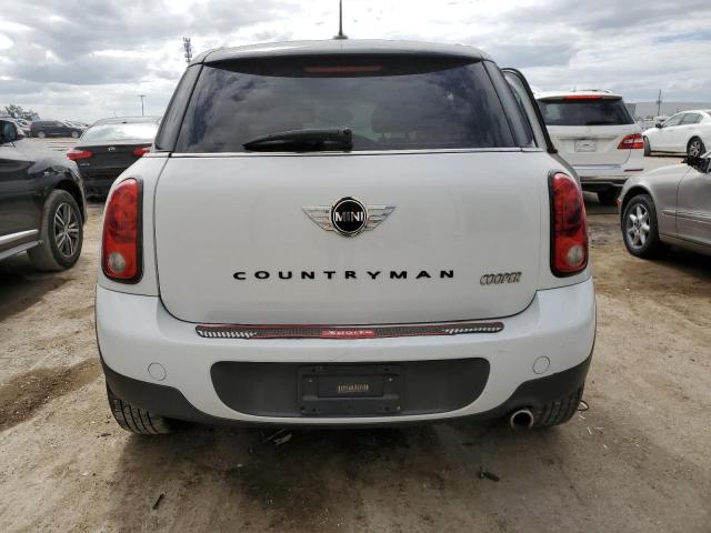 WMWZB3C59CWM01653 - 2012 MINI COOPER COUNTRYMAN WHITE photo 6