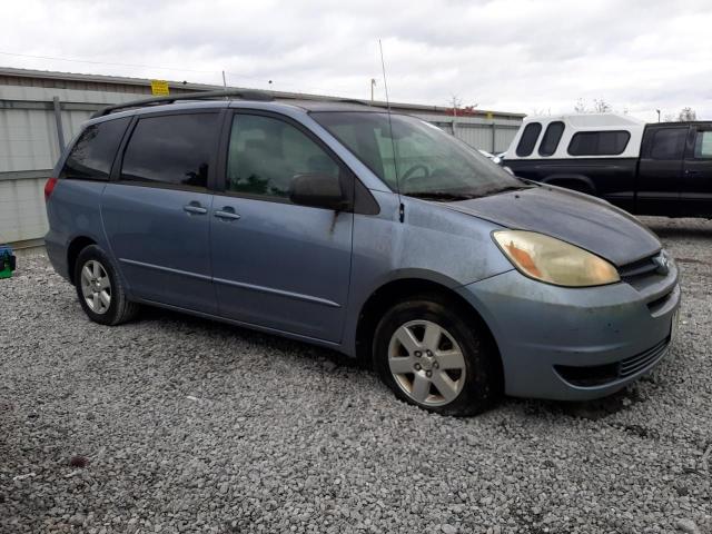 5TDZA23C94S014441 - 2004 TOYOTA SIENNA CE GRAY photo 4