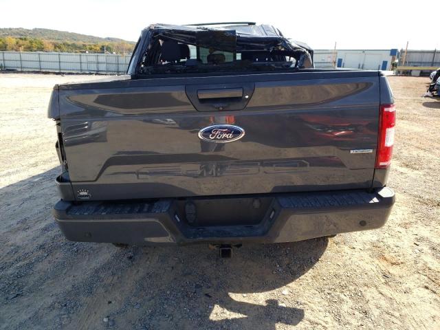 1FTEW1EG9JFA57697 - 2018 FORD F150 SUPERCREW GRAY photo 6