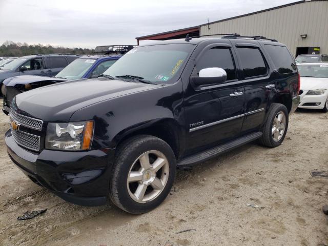 1GNSKCE00DR123447 - 2013 CHEVROLET TAHOE K1500 LTZ BLACK photo 1