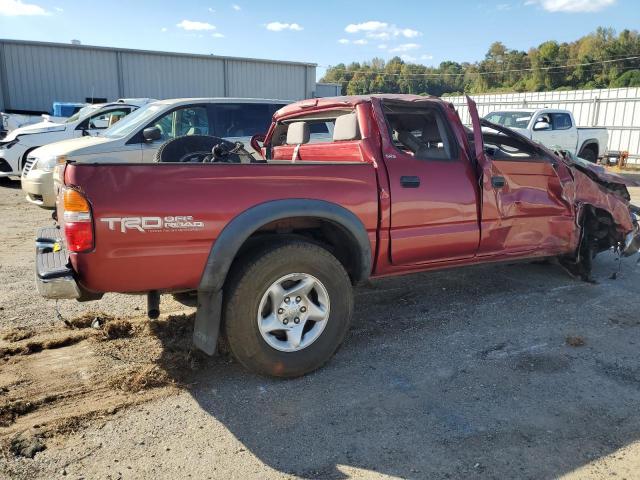 5TEHN72N74Z368333 - 2004 TOYOTA TACOMA DOUBLE CAB MAROON photo 3