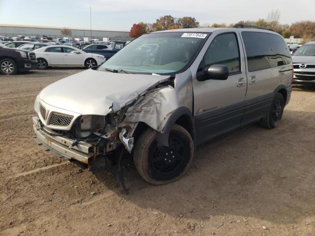 1GMDU03E24D115271 - 2004 PONTIAC MONTANA SILVER photo 1