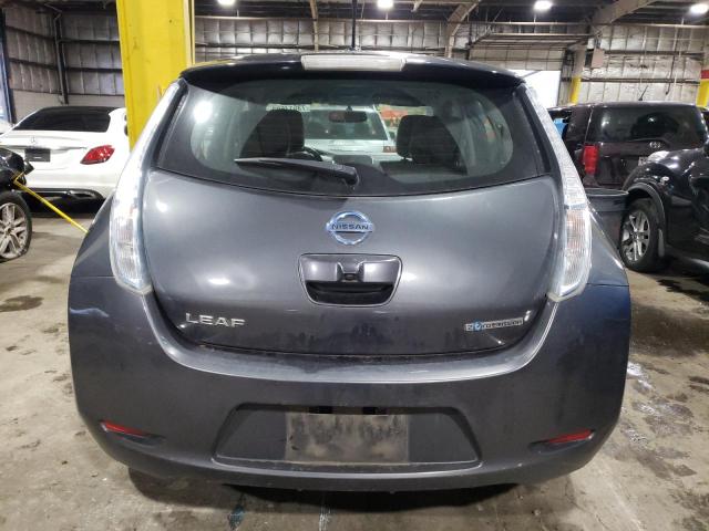 1N4AZ0CP0DC401304 - 2013 NISSAN LEAF S CHARCOAL photo 6