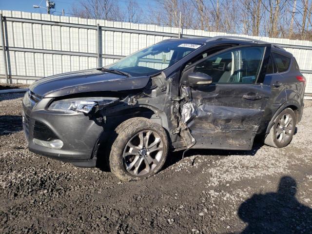 1FMCU0J94EUC58533 - 2014 FORD ESCAPE TITANIUM GRAY photo 1