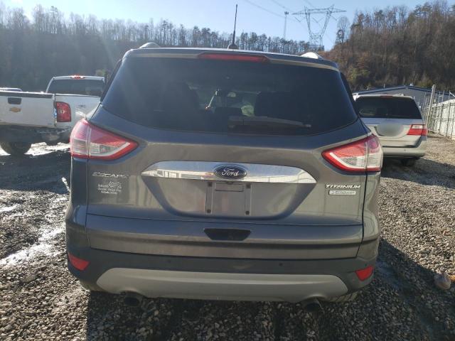 1FMCU0J94EUC58533 - 2014 FORD ESCAPE TITANIUM GRAY photo 6