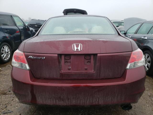 1HGCP26469A117265 - 2009 HONDA ACCORD LXP MAROON photo 6