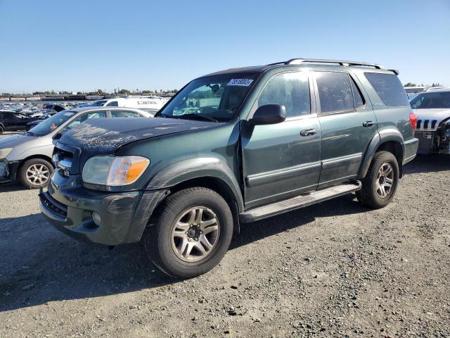 5TDBT48A46S257785 - 2006 TOYOTA SEQUOIA LIMITED GREEN photo 1