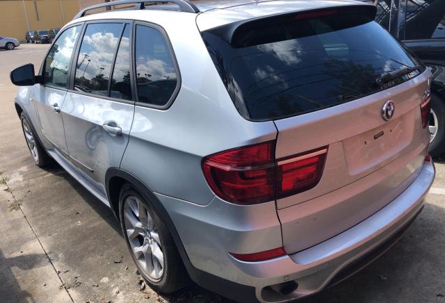 5UXZV4C53CL760738 - 2012 BMW X5 XDRIVE35I SILVER photo 3
