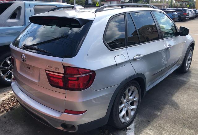 5UXZV4C53CL760738 - 2012 BMW X5 XDRIVE35I SILVER photo 4