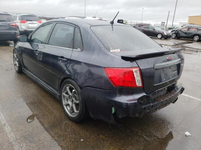 JF1GE76659G516675 - 2009 SUBARU IMPREZA WRX GRAY photo 2