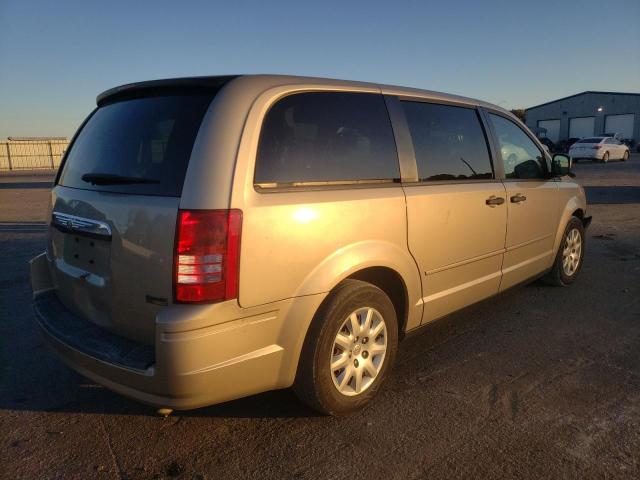 2A8HR44H28R834488 - 2008 CHRYSLER TOWN & COU LX BEIGE photo 3