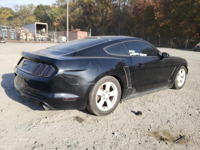 1FA6P8THXF5398812 - 2015 FORD MUSTANG BLACK photo 3