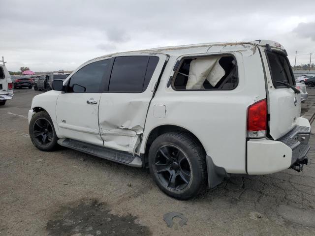 5N1AA08A25N735857 - 2005 NISSAN ARMADA SE WHITE photo 2