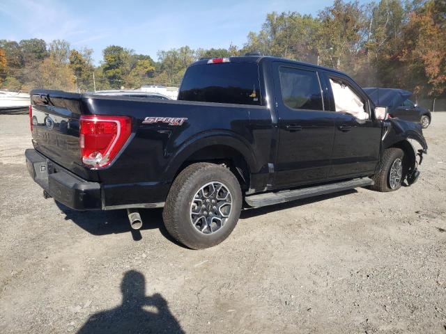 1FTFW1E55PFB74348 - 2023 FORD F150 SUPERCREW BLACK photo 3