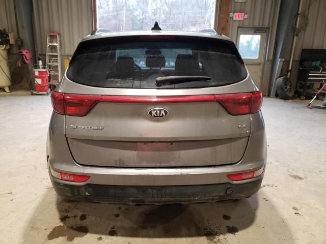 KNDPNCAC9J7353260 - 2018 KIA SPORTAGE EX SILVER photo 6