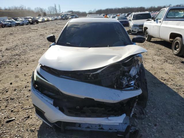 19XFL2H81NE003933 - 2022 HONDA CIVIC SPORT WHITE photo 5