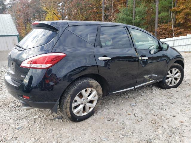 JN8AZ1MW3EW516408 - 2014 NISSAN MURANO S BLACK photo 3